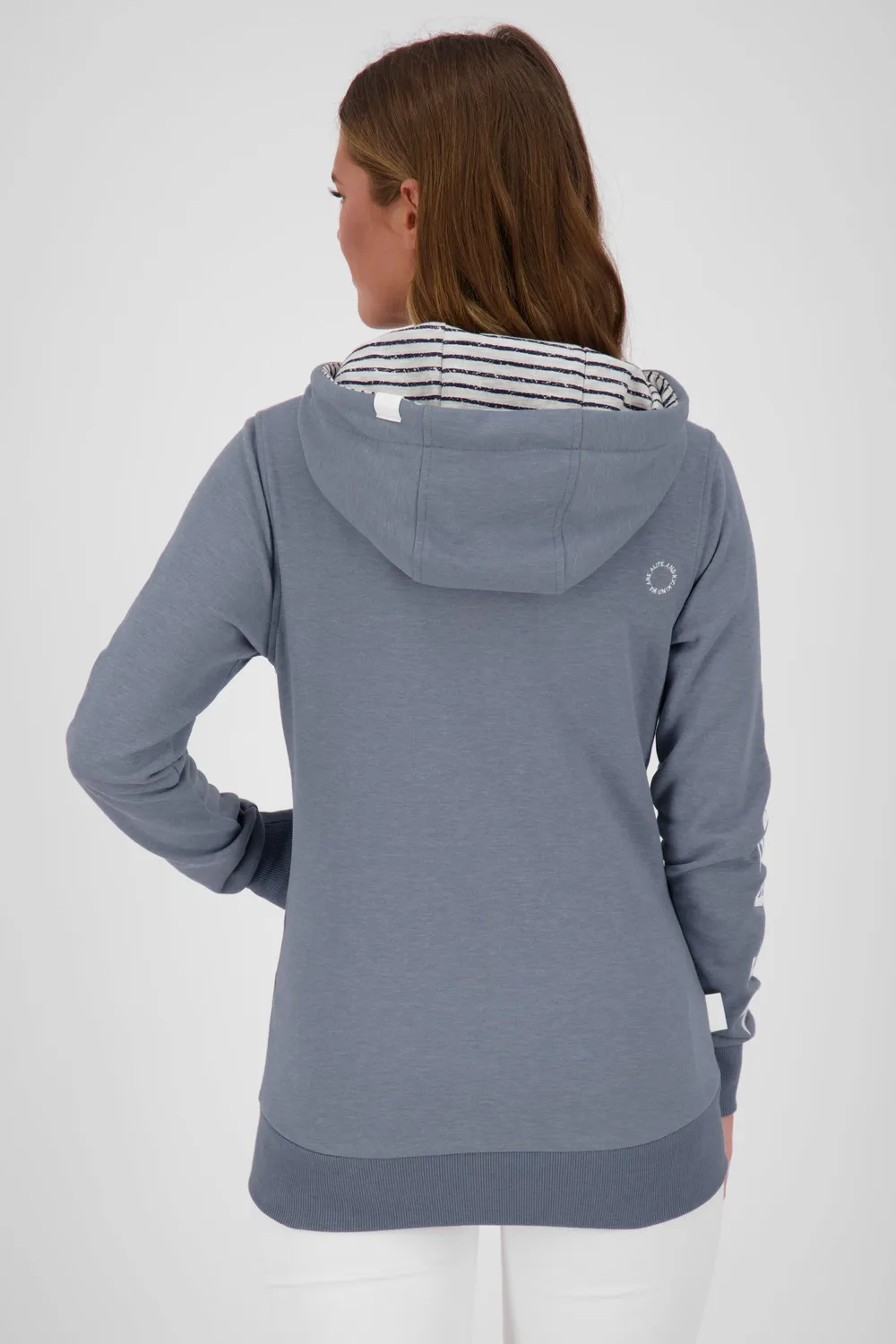 Alife & Kickin JessyAK A Sweatjacke Blau mit Kapuze