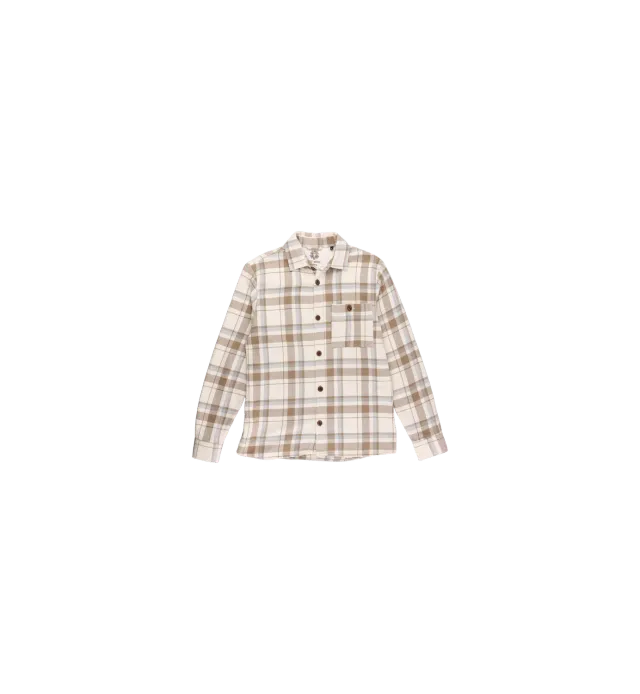 Mos Mosh MMGDavid Check Overshirt Ecru Check S kariert