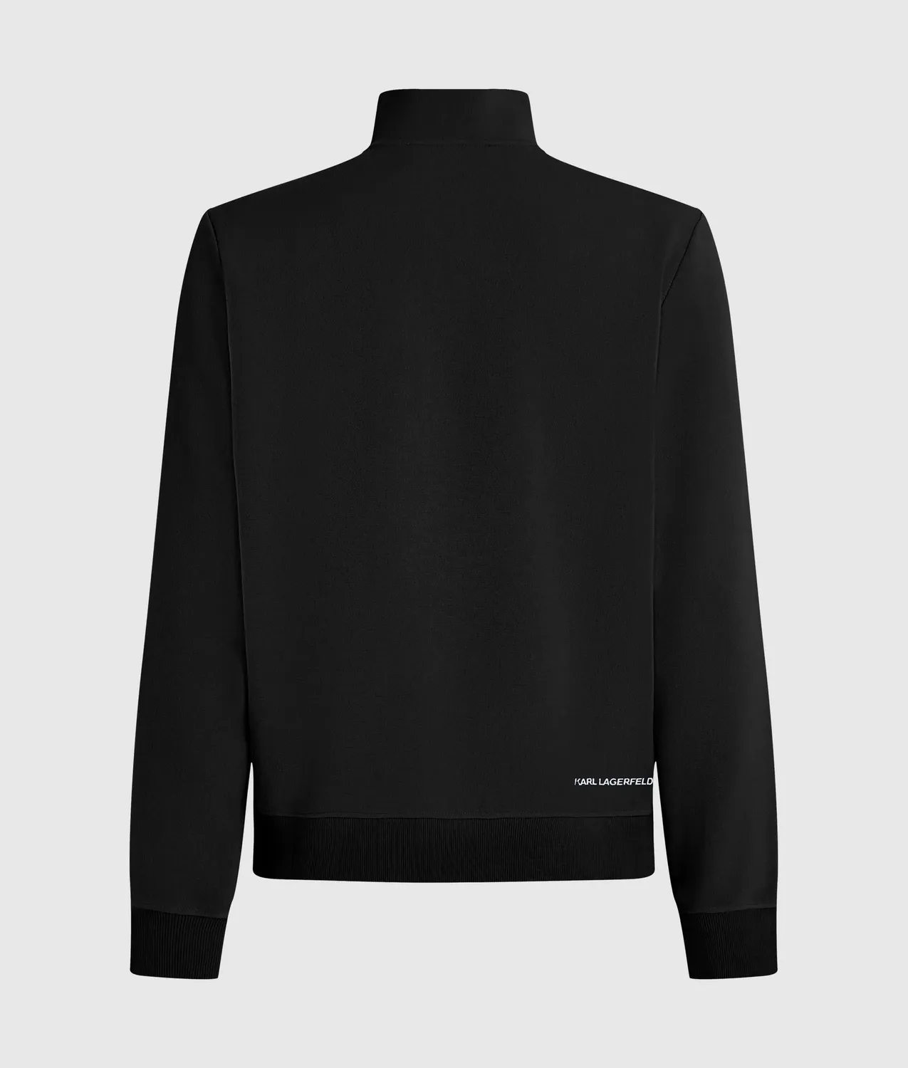 Karl Lagerfeld Quarter Zip Sweatshirt Monogramm Herren