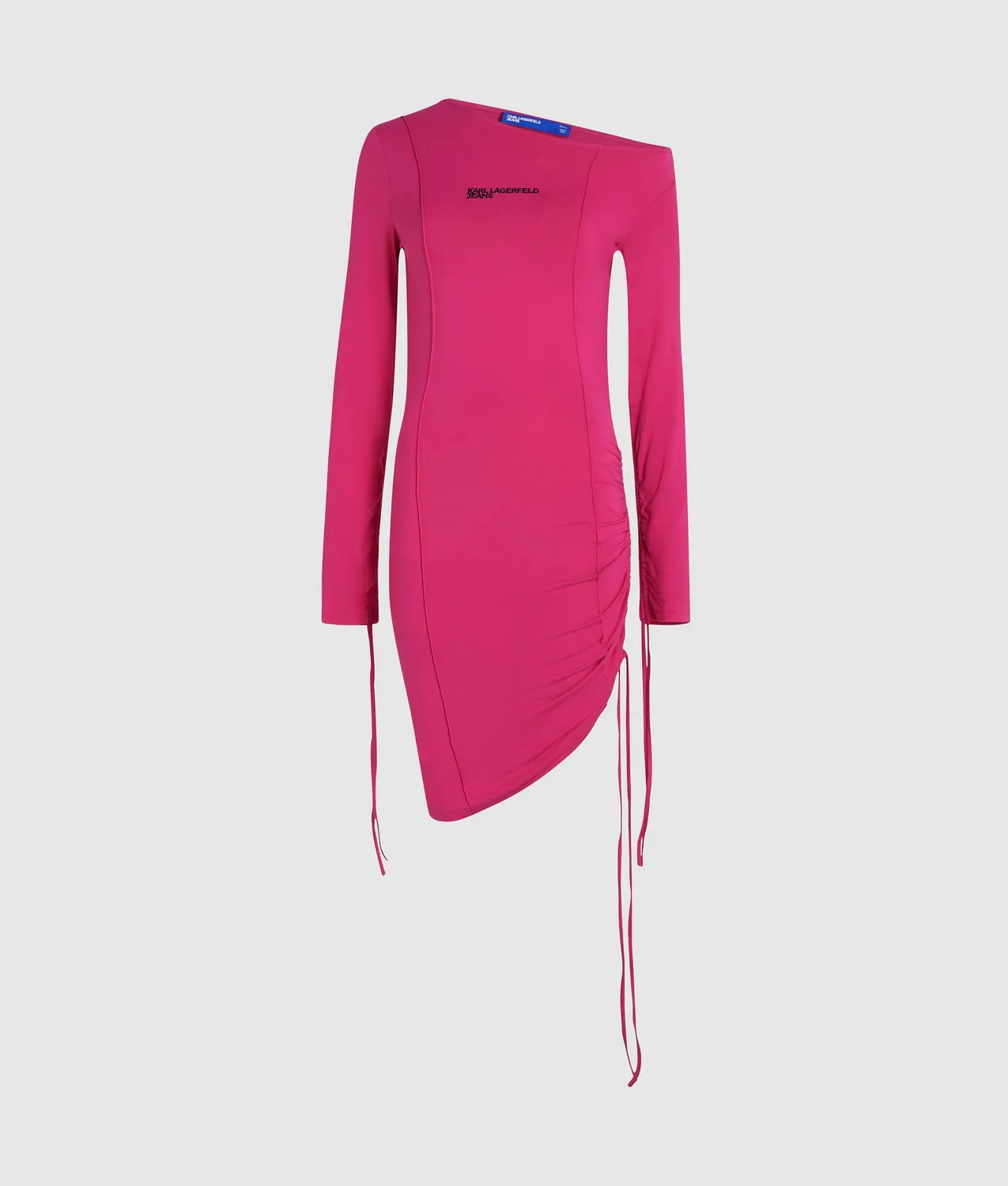 Karl Lagerfeld KL Jeans Off-Shoulder Kleid Drawstring