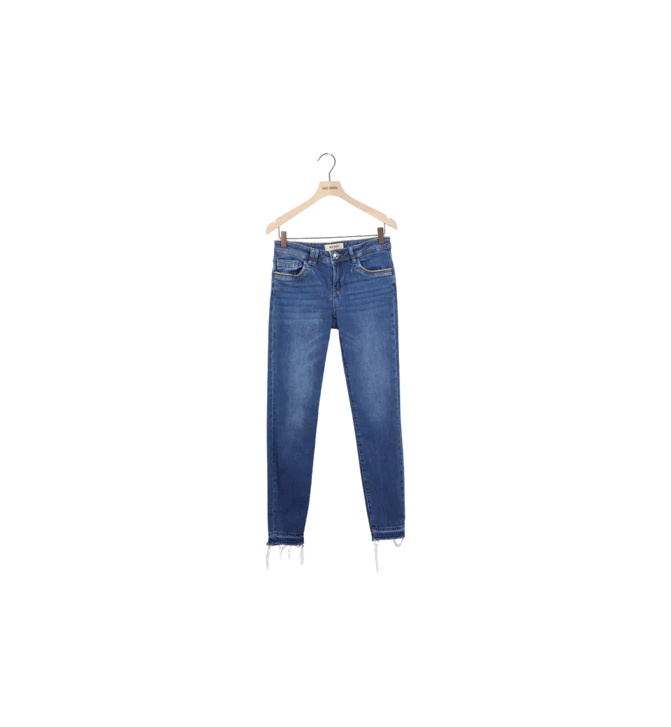 Mos Mosh Sumner Adorn Jeans 24 Mid Blue Secondhand
