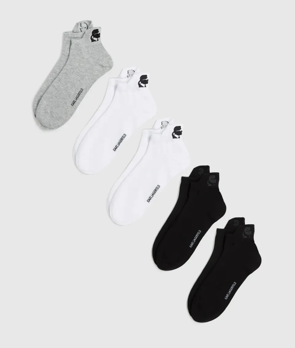 Karl Lagerfeld Kameo Sneakersocken 5er-Pack