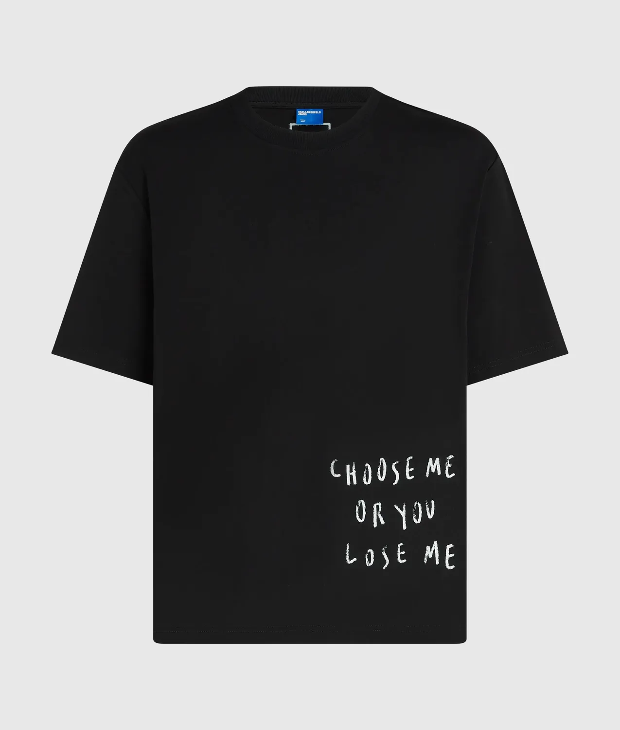 Karl Lagerfeld KLJ Pietro Terzini T-Shirt Boxy Baumwolle