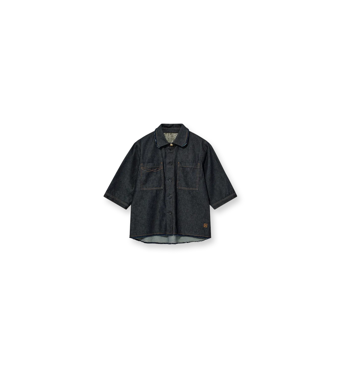 Mos Mosh Sum Rinse Shirt Jeanshemd Dark Blue Denim relaxed