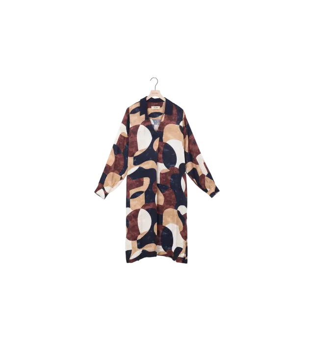 Mos Mosh Maylone Baubles Kleid Salute Navy L Secondhand