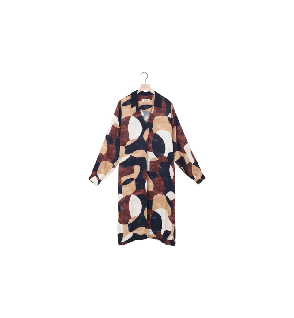 Mos Mosh Maylone Baubles Kleid Salute Navy L Secondhand
