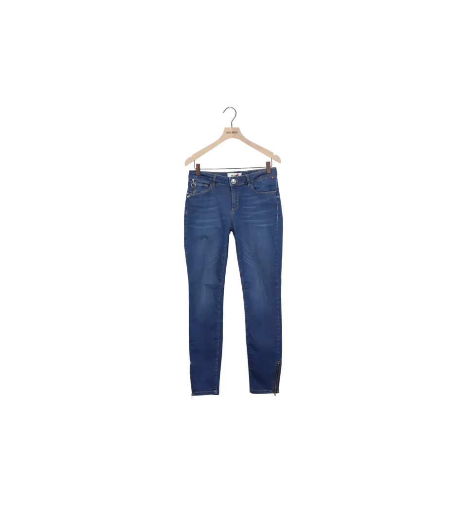 Mos Mosh MMVictoria Sateen Jeans Blue Denim 27