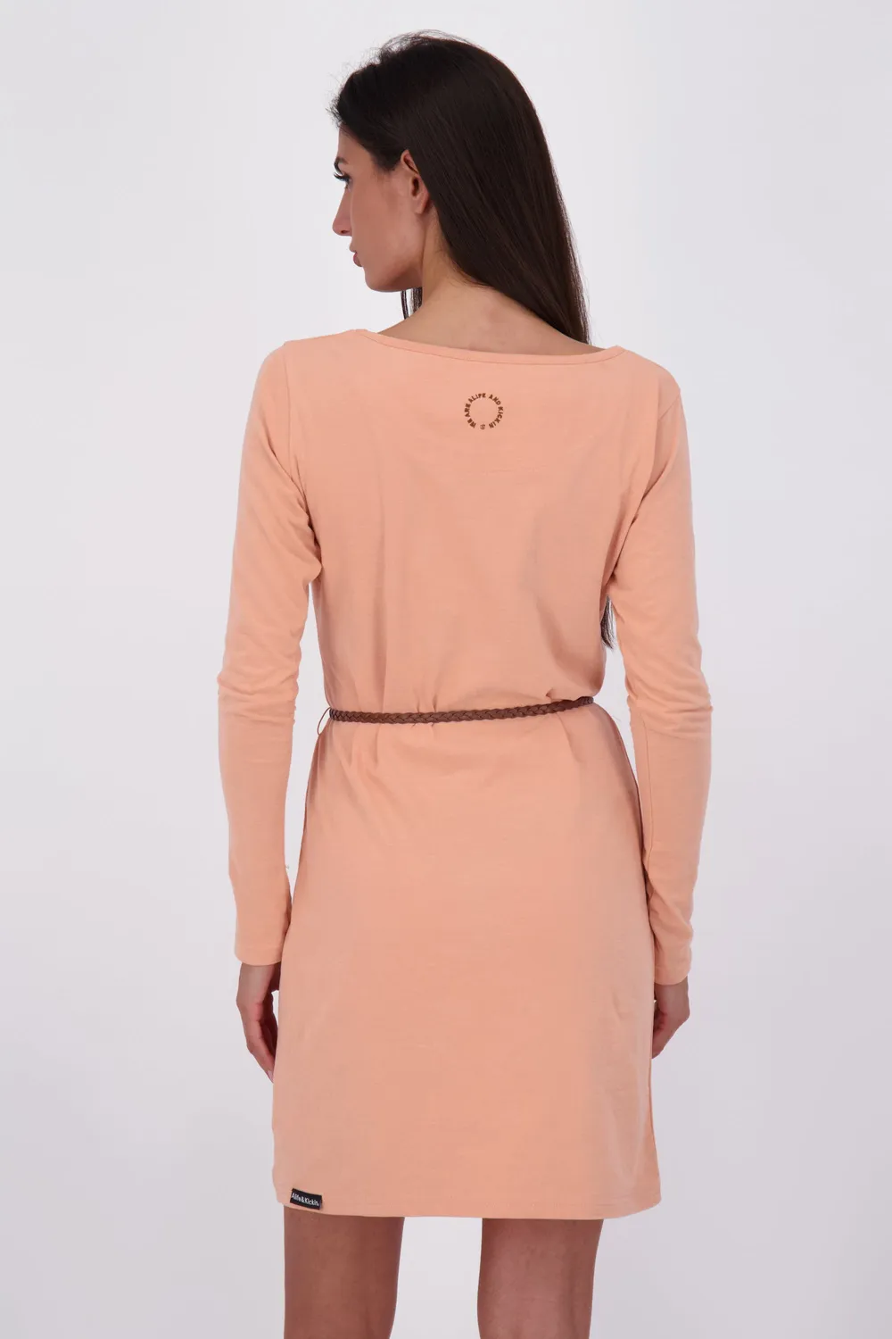 Alife & Kickin EllinAK A Jerseykleid Damen rosa langarm
