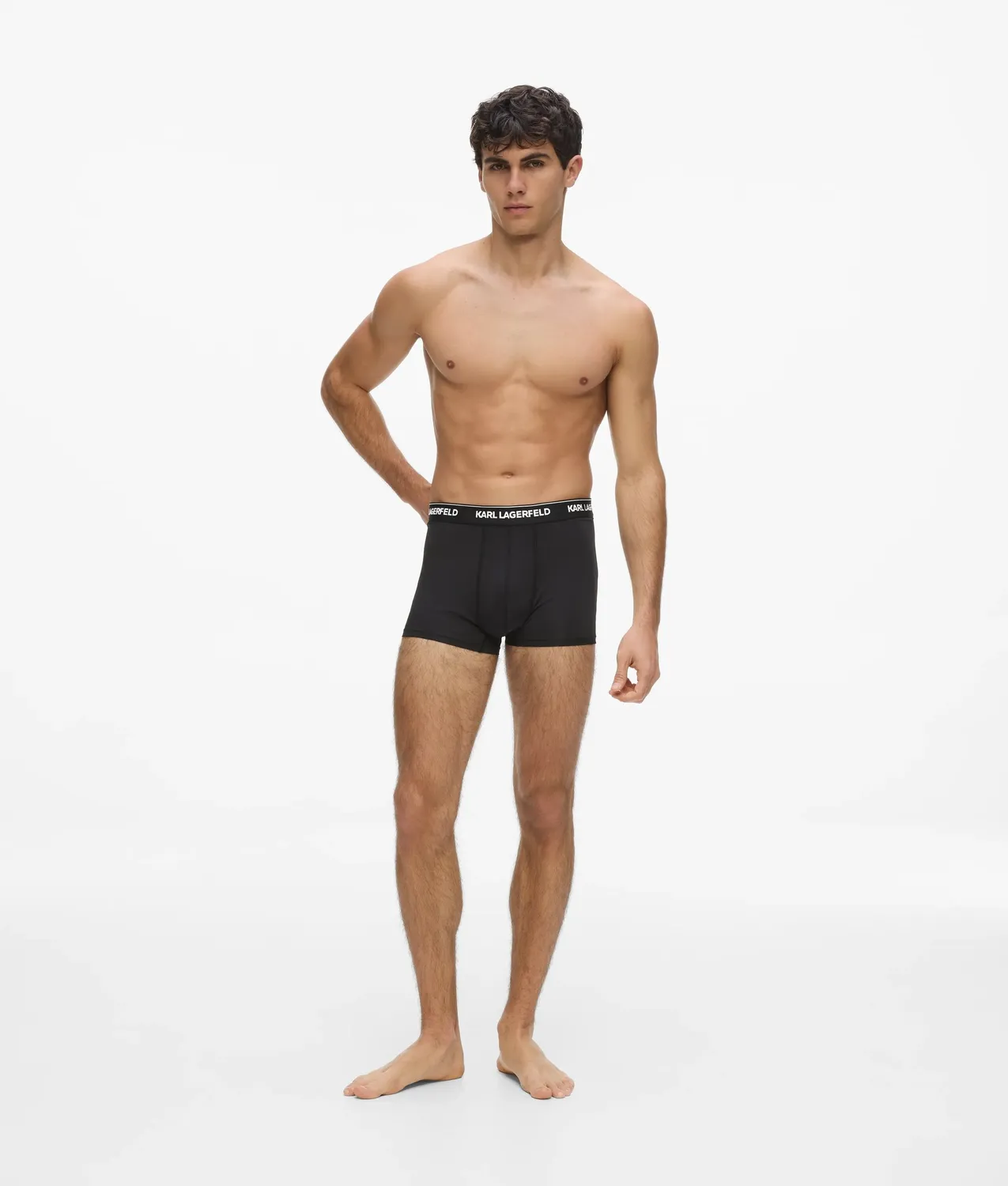 Karl Lagerfeld Logo Micro Trunks 3er-Pack Low-Rise