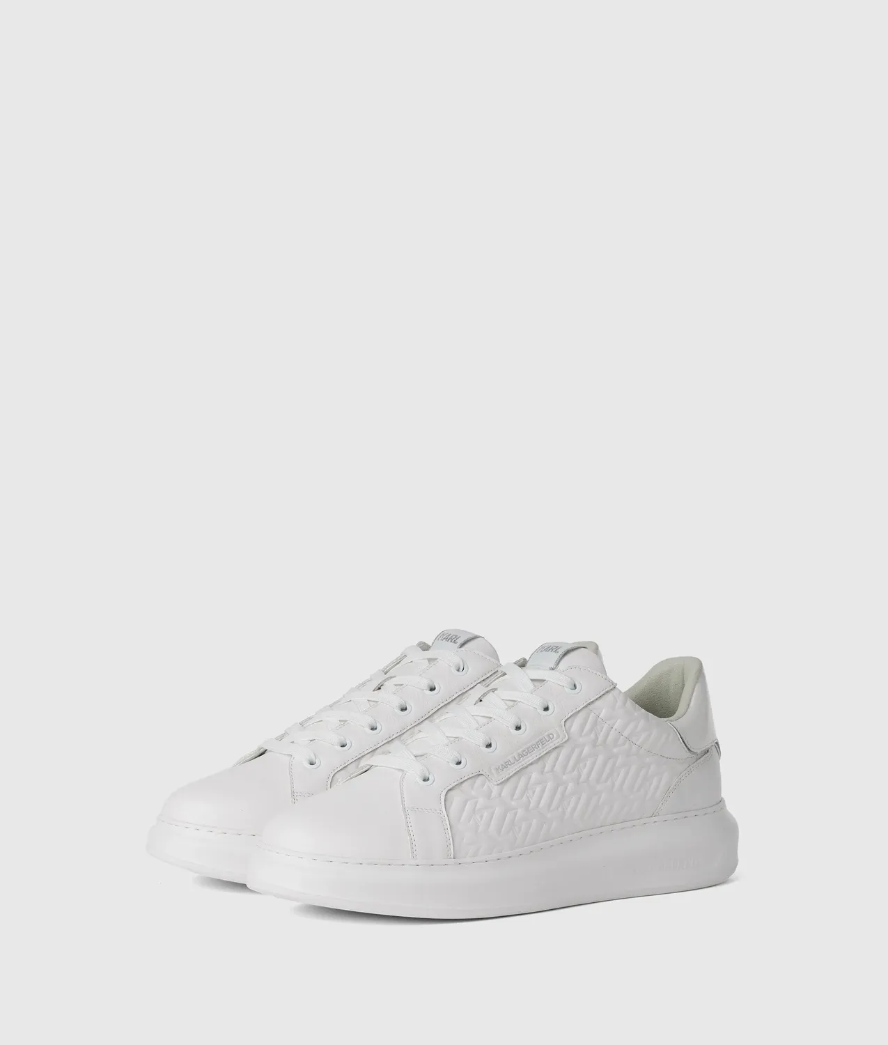 Karl Lagerfeld Kapri Monogram Sneaker weiß Herren