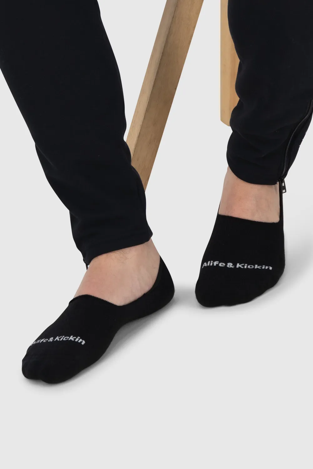Alife & Kickin RomanAK No-Show Cush Sneakersocken 6er schwarz-weiß