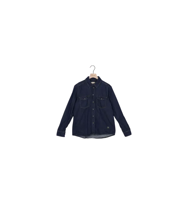 Mos Mosh Natalie Denimhemd S Dark Blue Regular