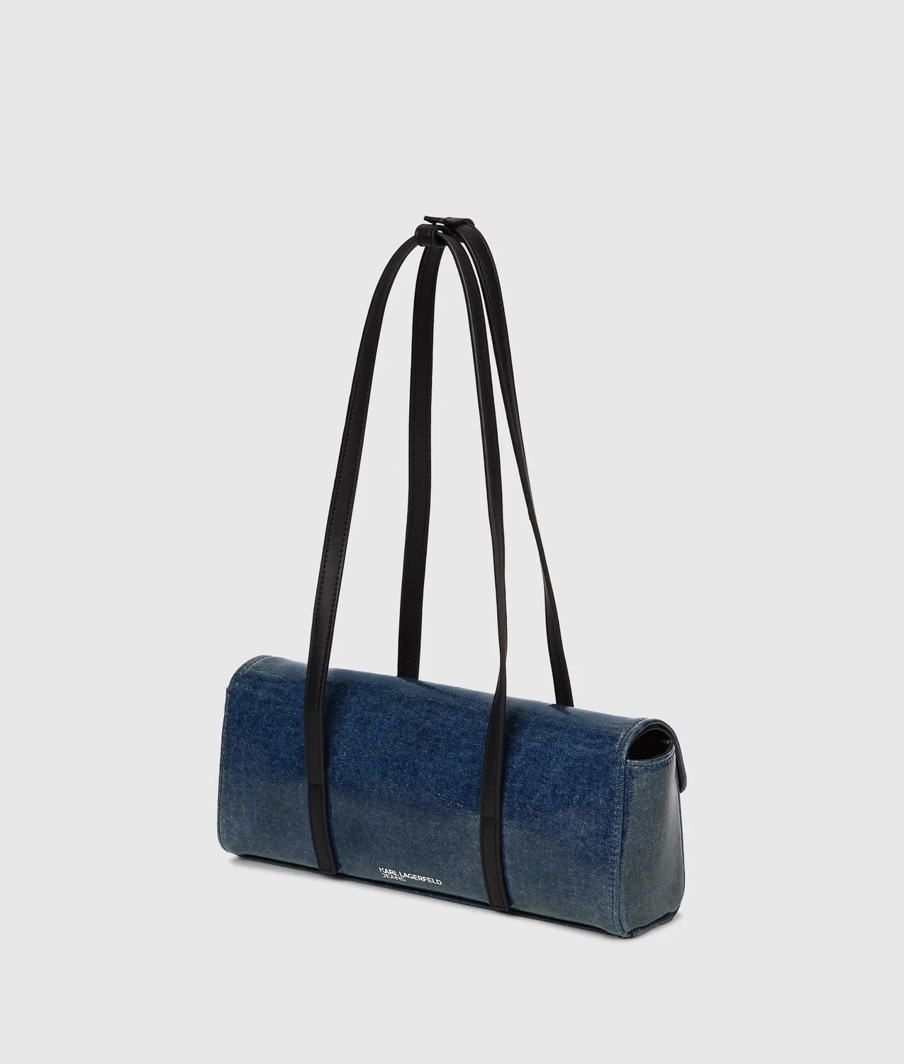 Karl Lagerfeld K Logo Schultertasche Denim lang