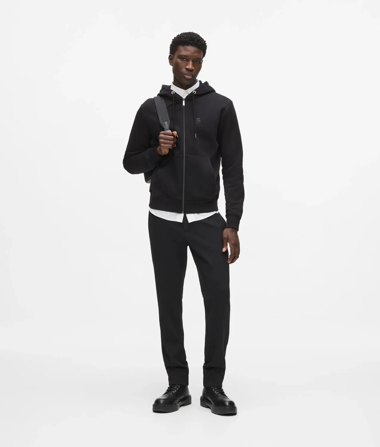 Karl Lagerfeld Ikon Kameo Zip Hoodie Herren