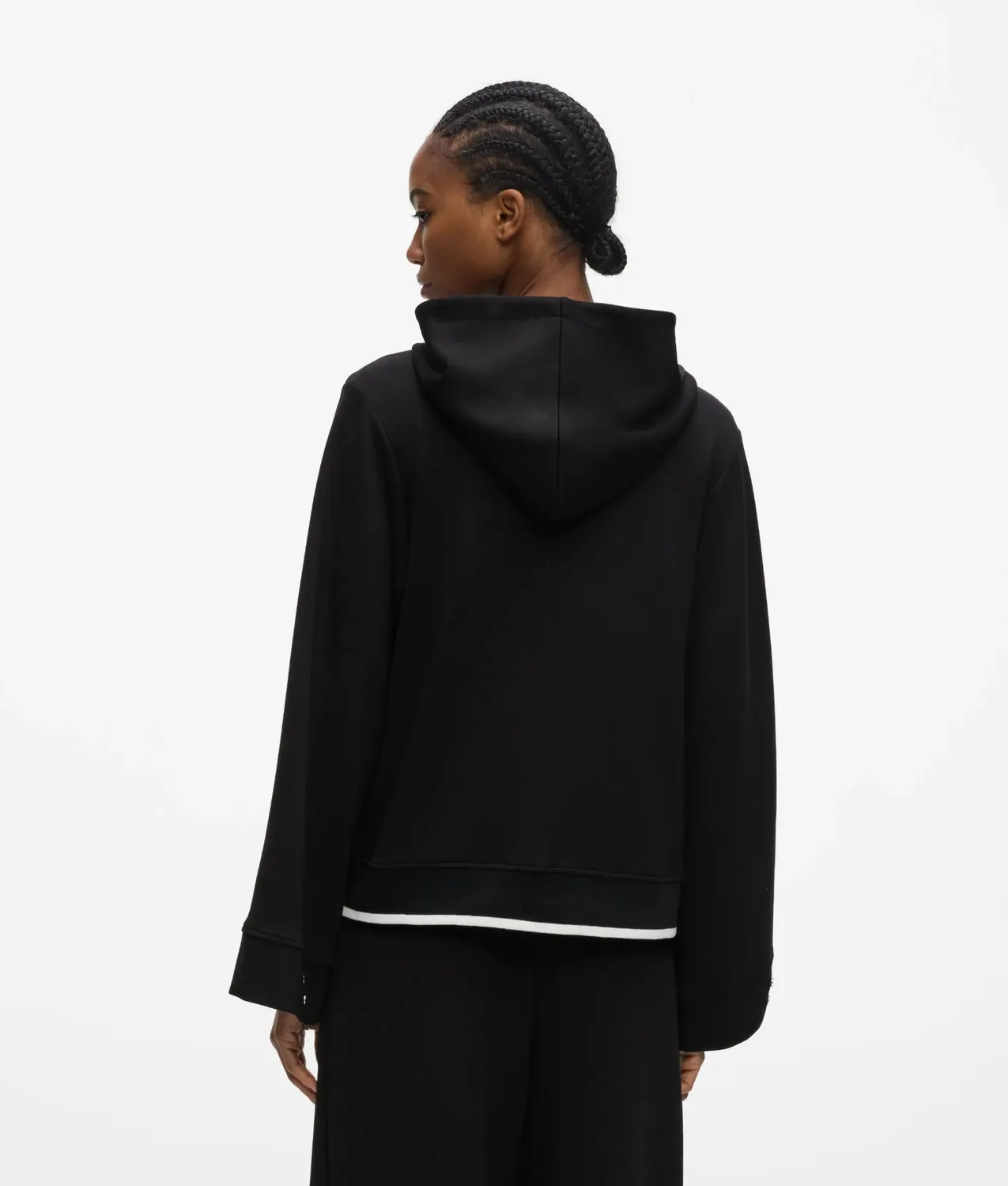 Karl Lagerfeld Rue St-Guillaume Zip Hoodie Modal