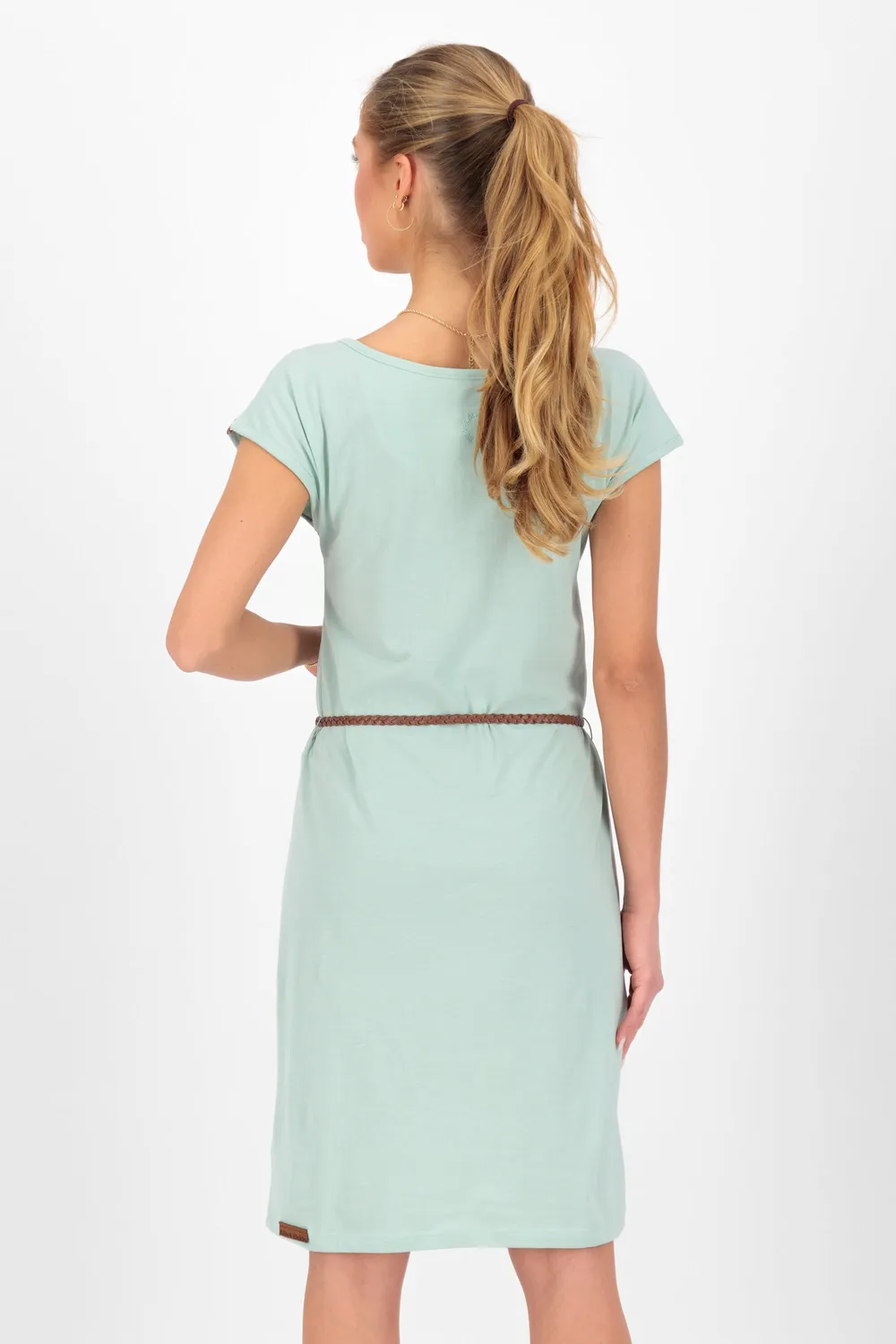 Alife & Kickin ElliAK A Shirtkleid Damen hellgrün Jersey