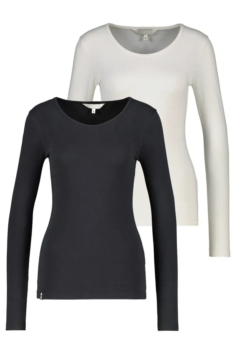 Alife & Kickin EvelynAK A Langarmshirt Schwarz 2er