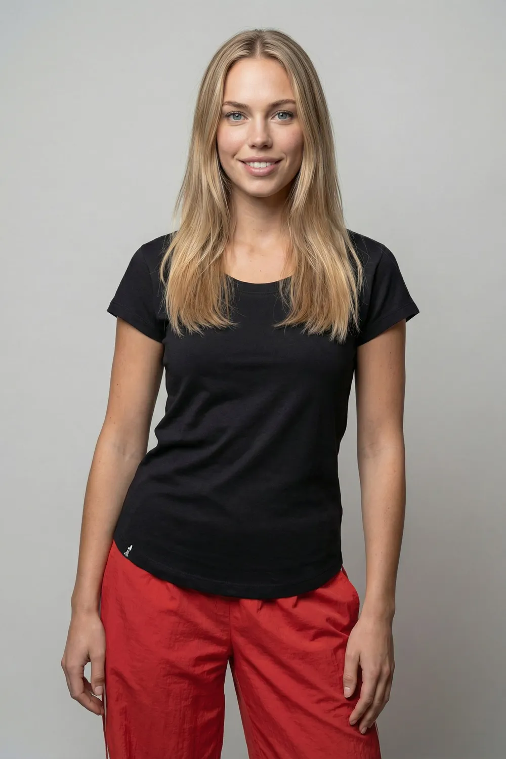 Alife & Kickin EiraAK P Shirt Schwarz Bio-Baumwolle