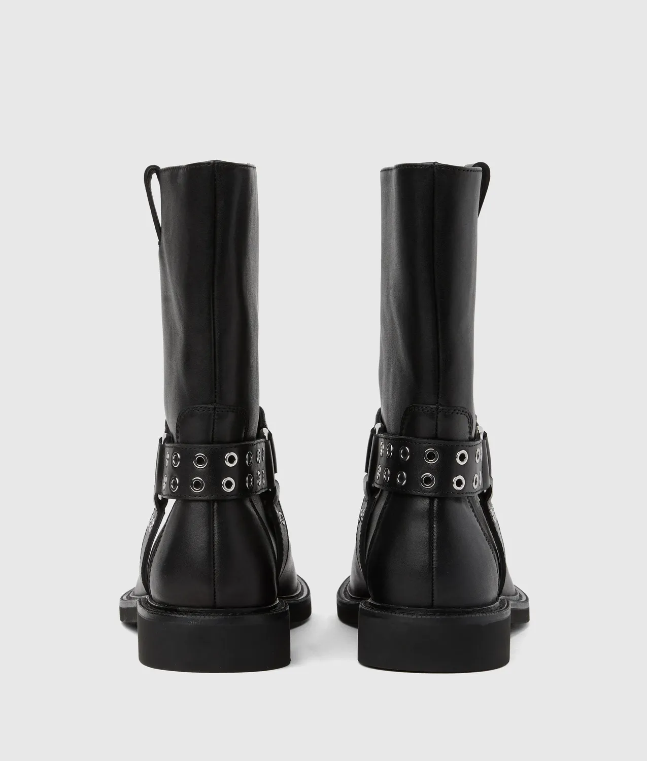 Karl Lagerfeld Sadie Harness Boots Leder Nieten