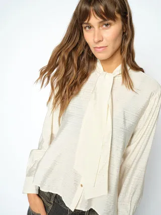 Mos Mosh MMSaba Tie Bluse mit Schleife