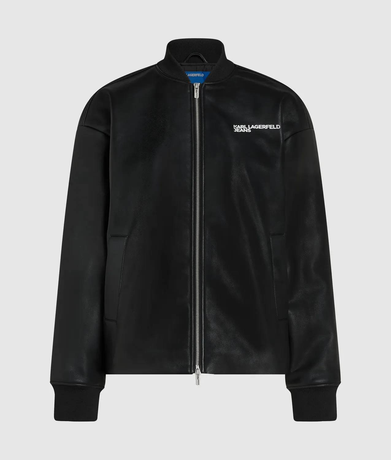 Karl Lagerfeld KL Jeans Bomberjacke Kunstleder