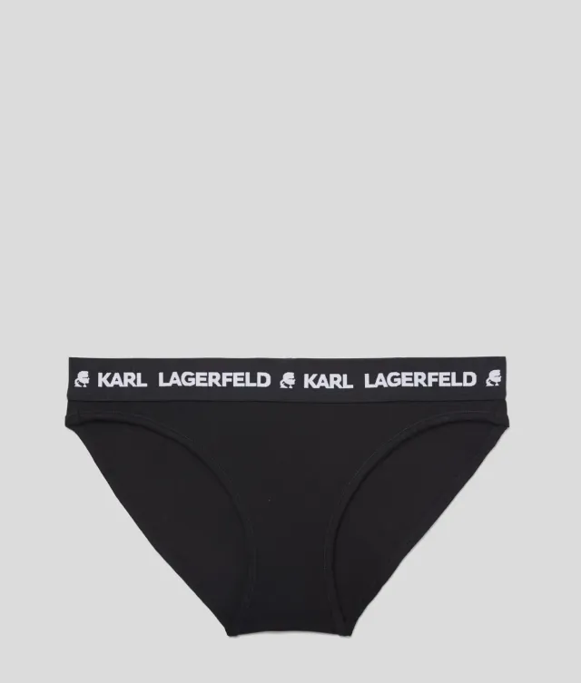 Karl Lagerfeld Logo Slip Briefs Damen Kontrastbund