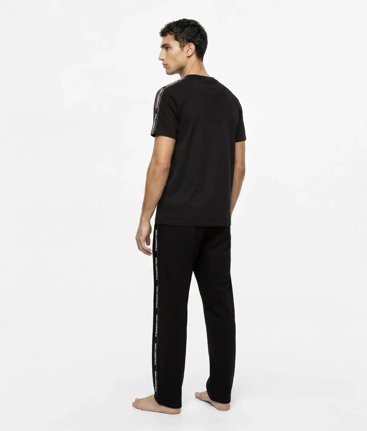 Karl Lagerfeld Logo Loungewear Hose Lang