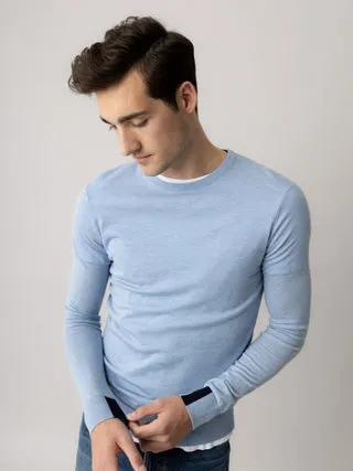 Mos Mosh MMGAdam Soft Strickpullover Rundhals Relaxed