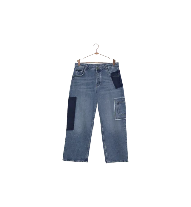 Mos Mosh MMHPure Deconstructed Jeans Hellblau 32