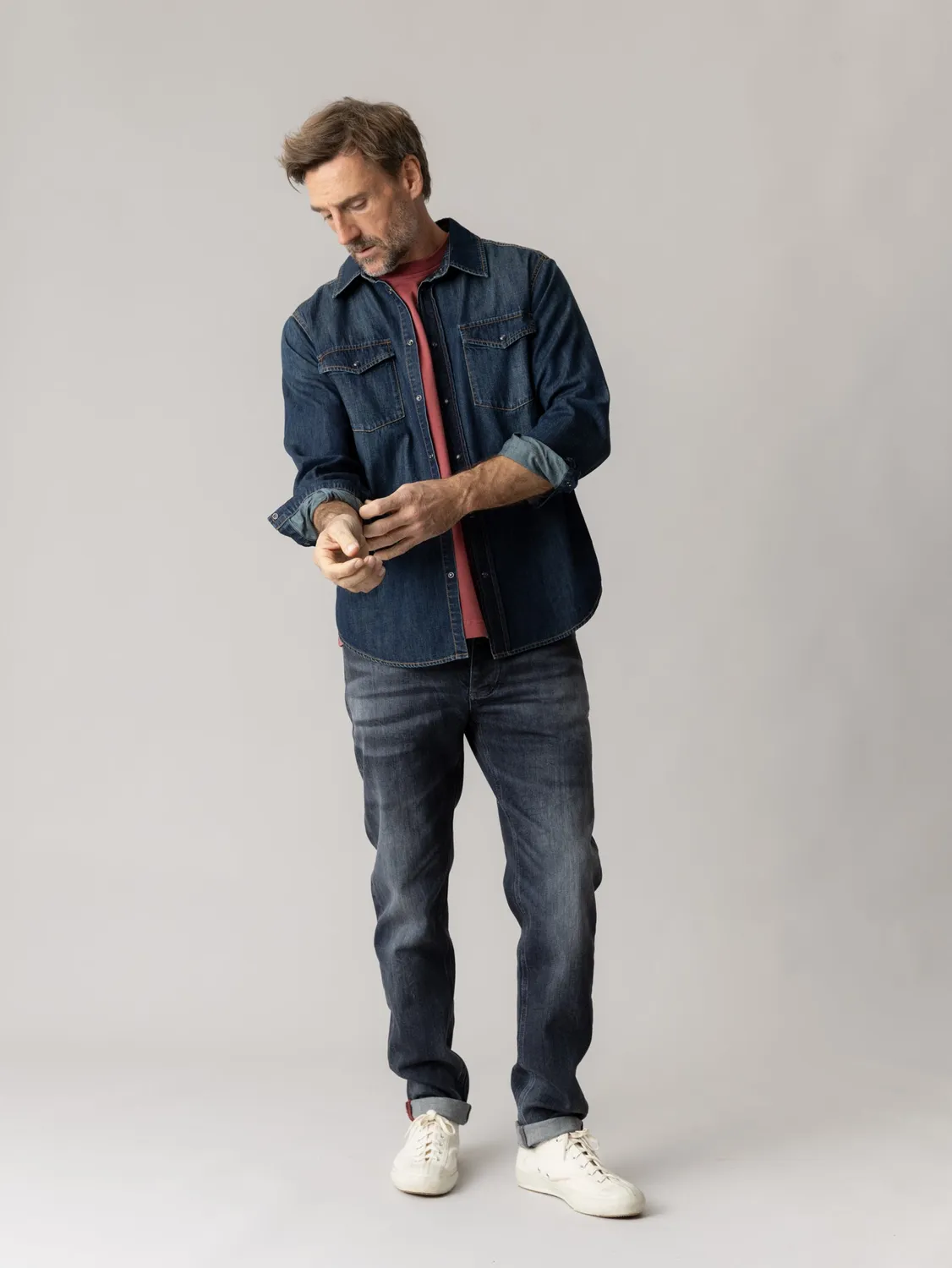 Mos Mosh MMG Andrew Trento Jeans Dark Grey Regular