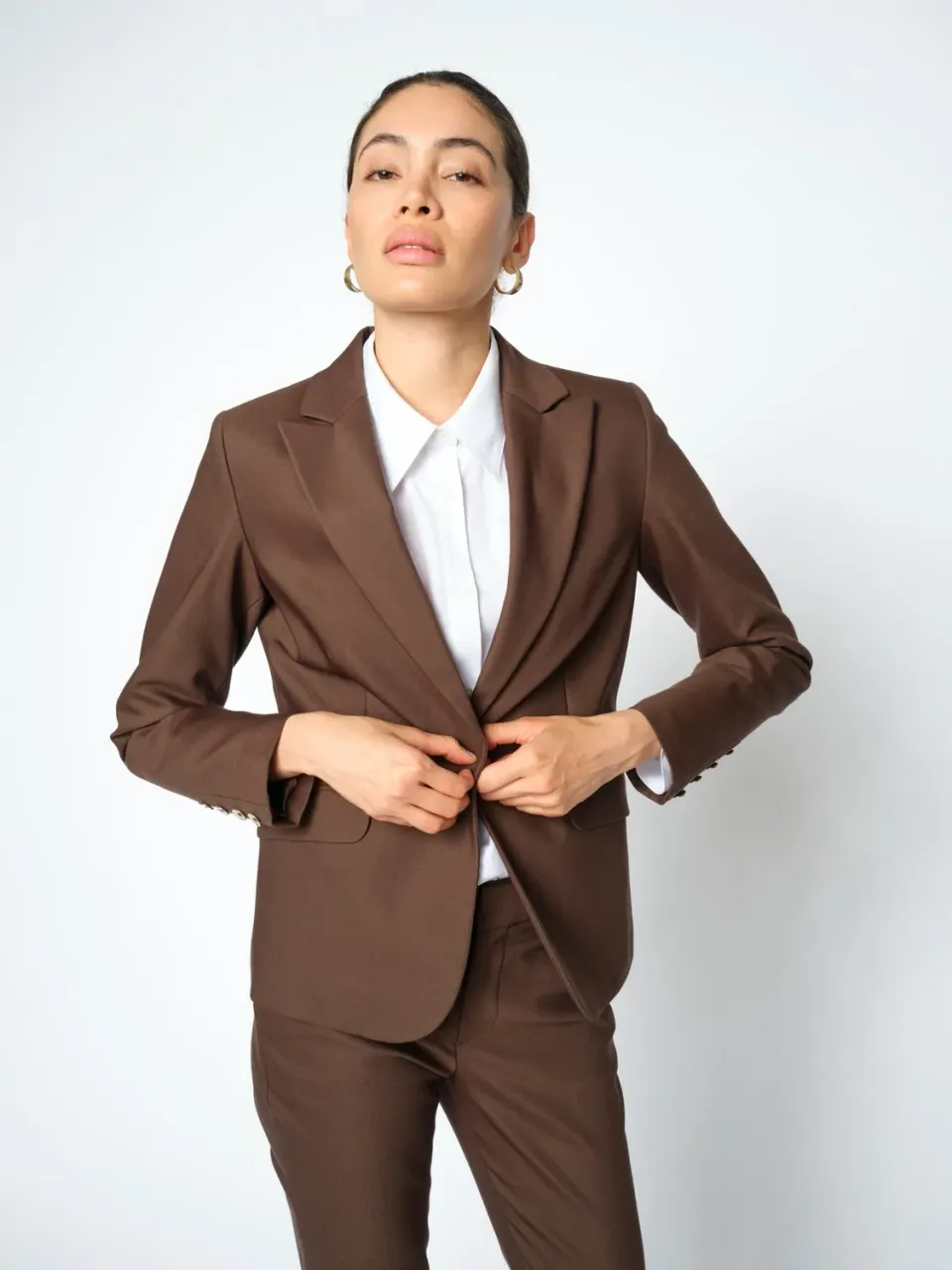 Mos Mosh MMBlake Night Blazer Schwarz Tailliert