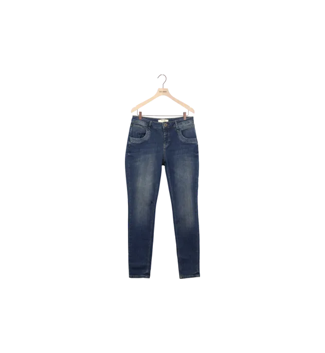 Mos Mosh MMMarley Naomi Stitch Jeans Dunkelblau 30 Secondhand