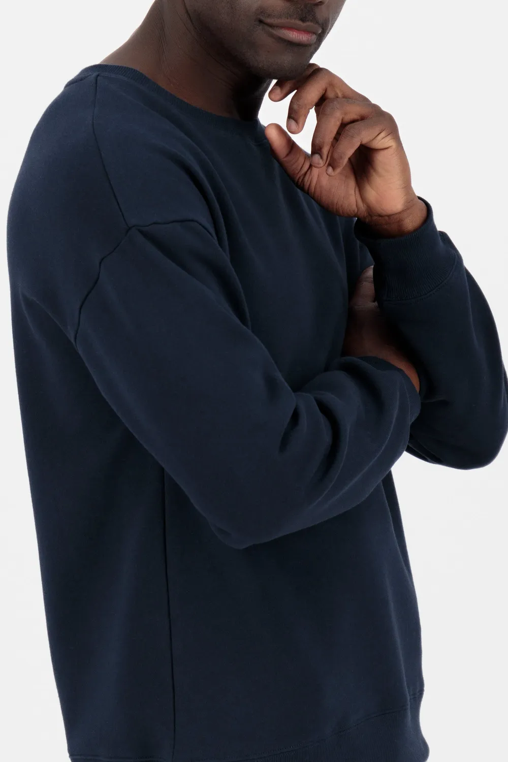 Alife & Kickin LucAK A Sweatshirt Dunkelblau Baumwolle