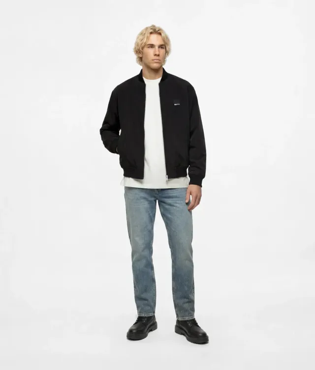 Karl Lagerfeld KL Jeans Tapered Jeans Vintage-Waschung blau