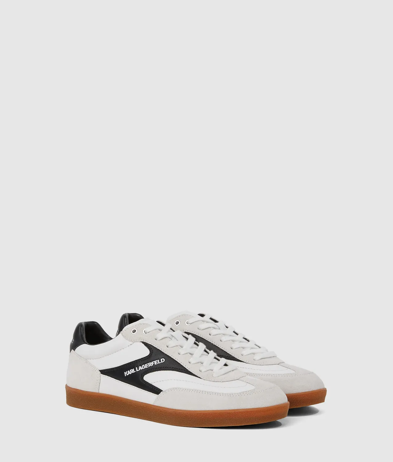 Karl Lagerfeld Kandidate Lace Sneaker Leder Gr. 7