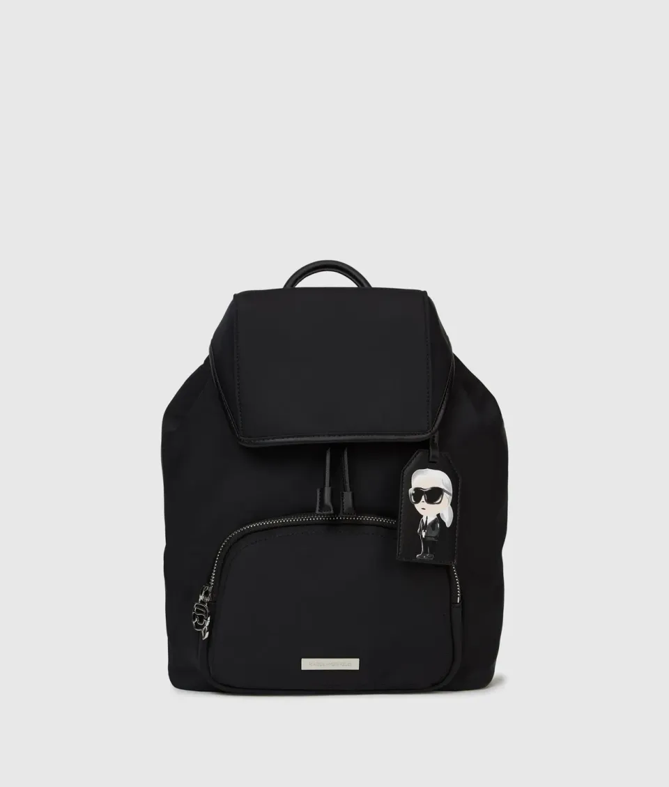 Karl Lagerfeld Ikon Nylon Tag Rucksack Nylon