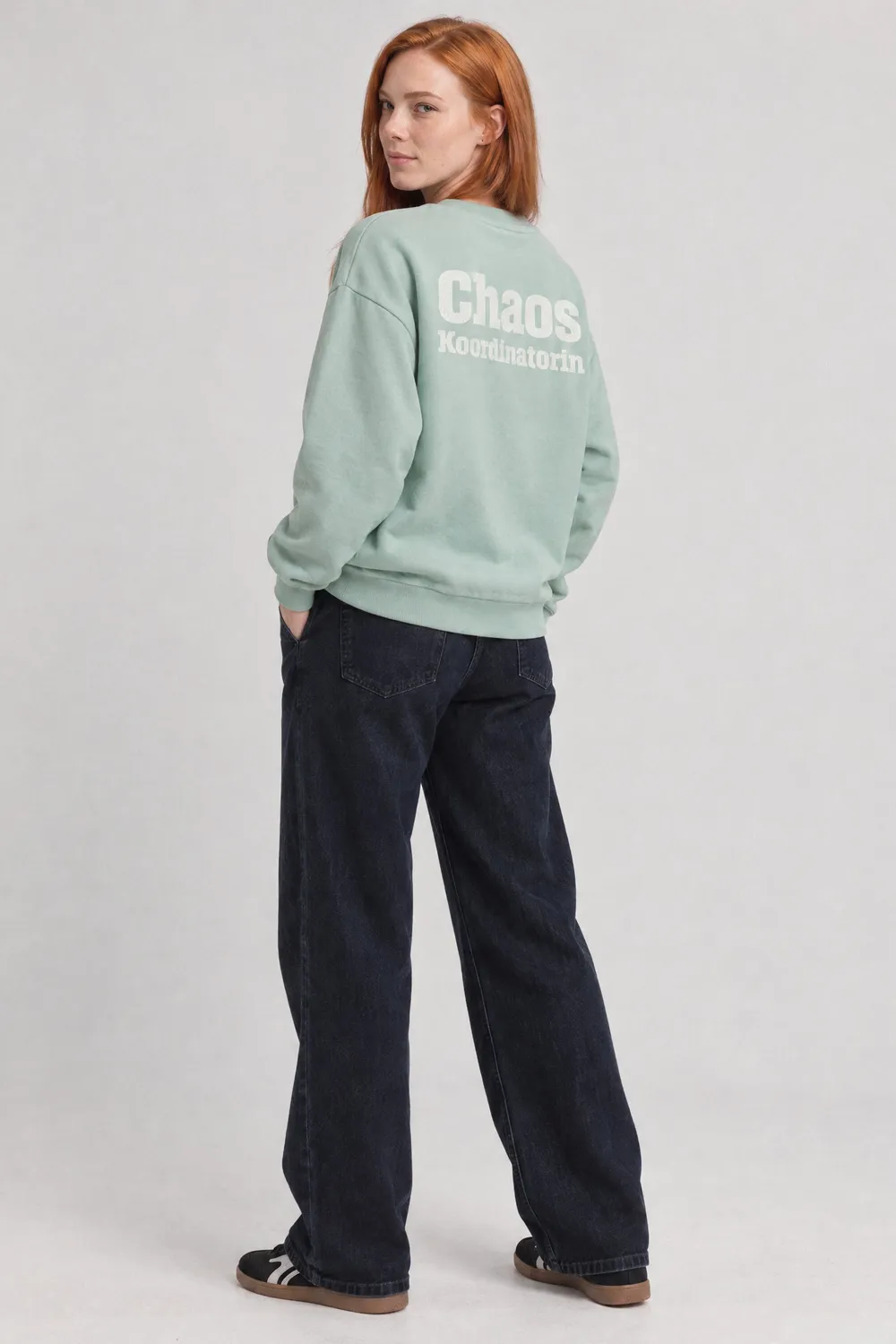 Alife & Kickin ElsaAK P Sweatshirt hellgrün Chaos Koordinatorin