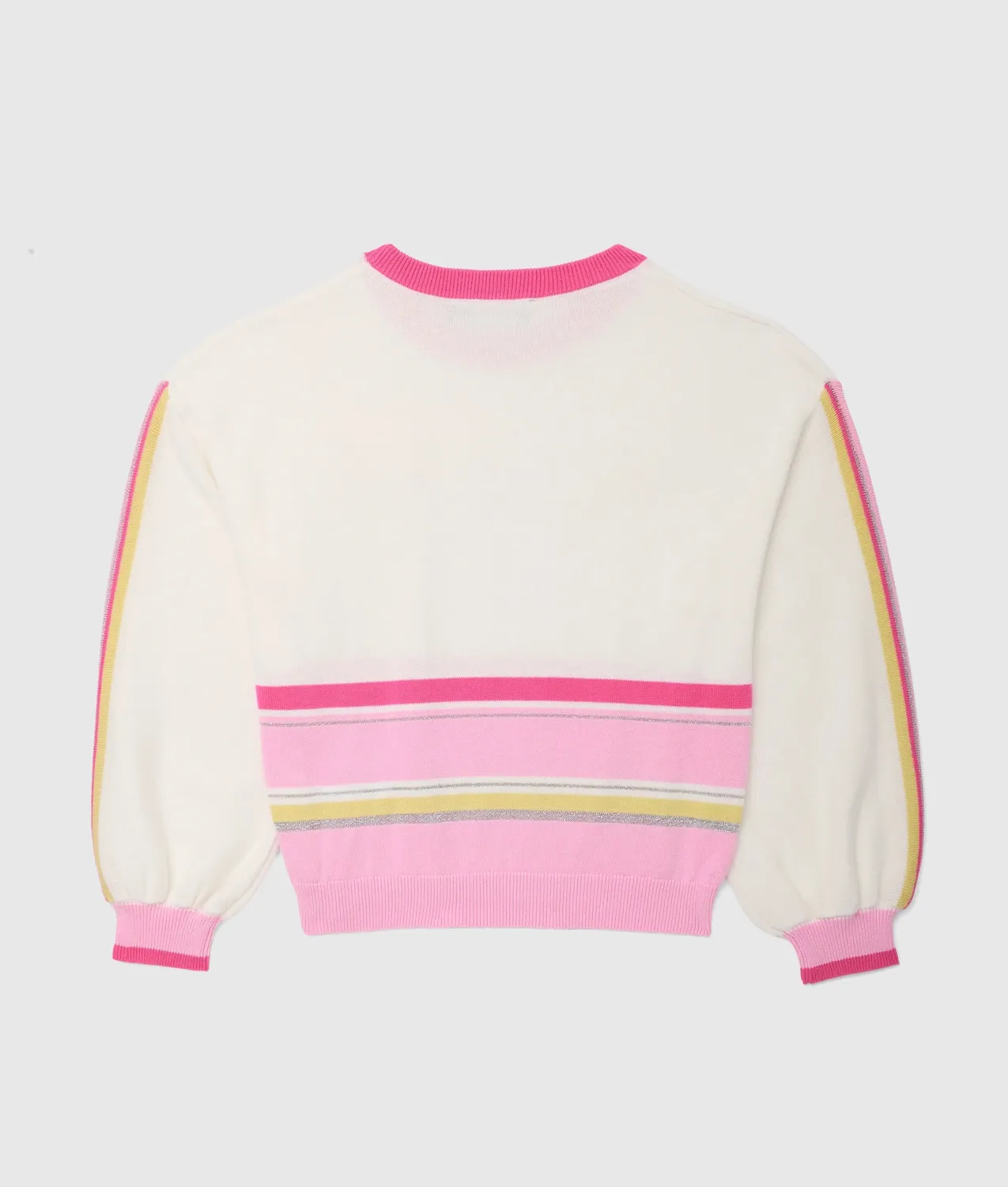 Karl Lagerfeld Girls Logo Striped Pullover gestreift