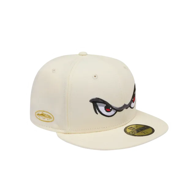 Corteiz Storm New Era 59Fifty Fitted Cap Cream Structured