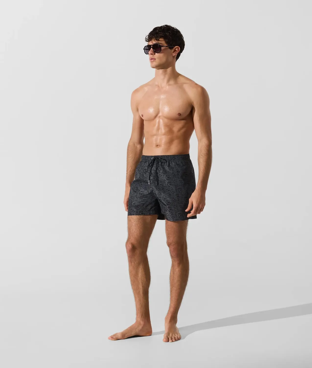 Karl Lagerfeld Ikon Boardshorts L Print kurz