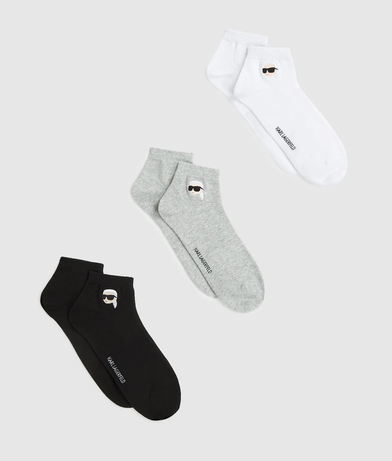 Karl Lagerfeld Ikon Socken 3er Pack kurz