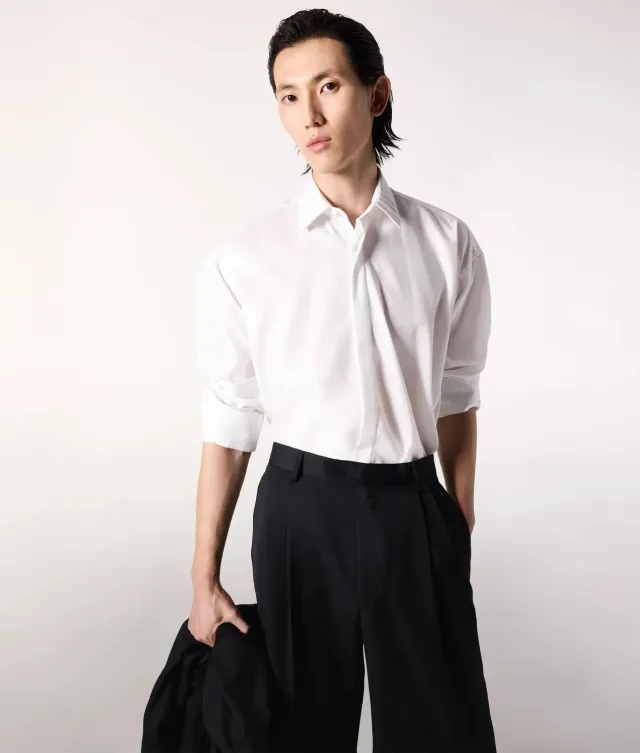Karl Lagerfeld KL Studio Hemd Loose-Fit Gr. 16
