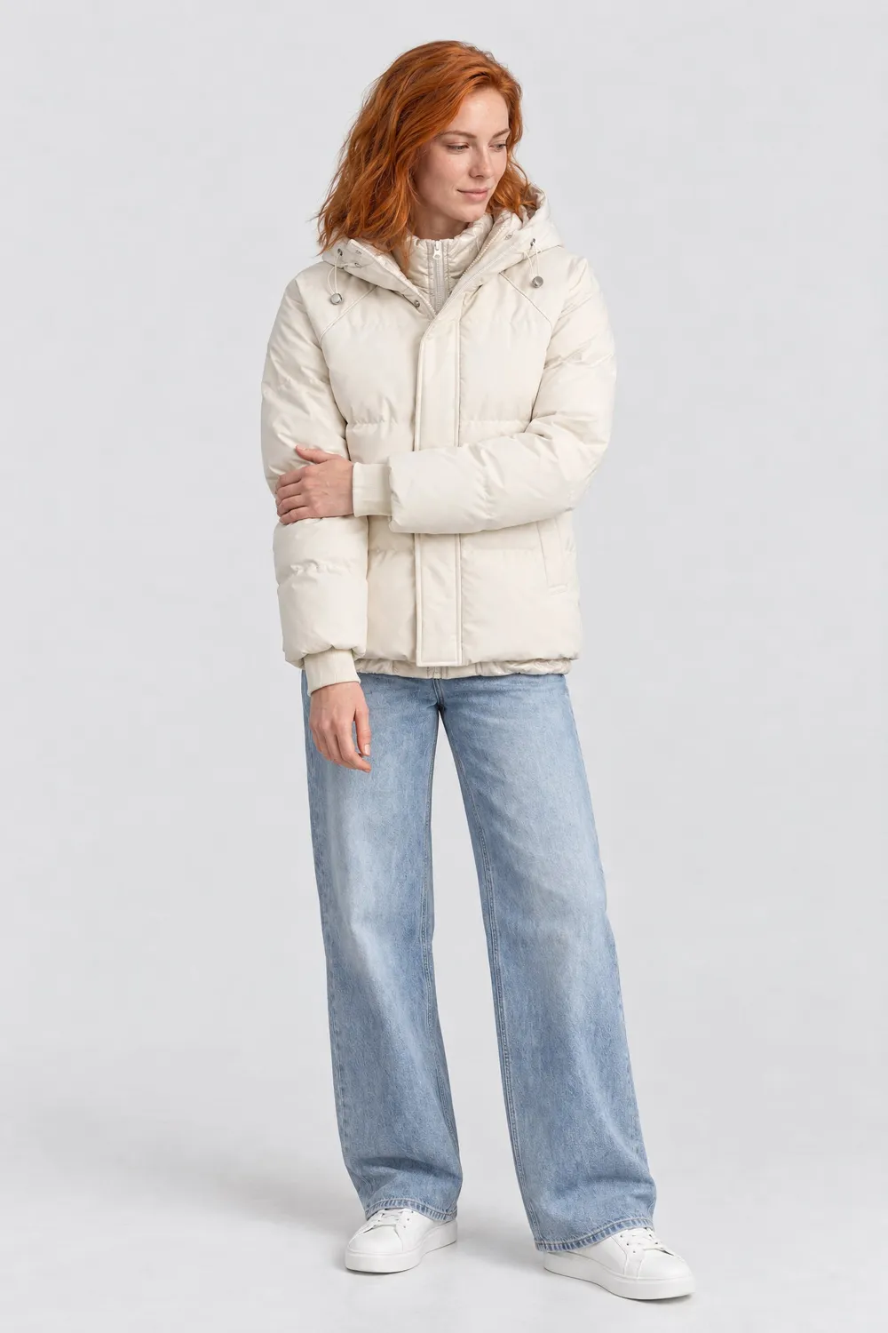 Alife & Kickin RoxaneAK A Steppjacke Weiß Damen