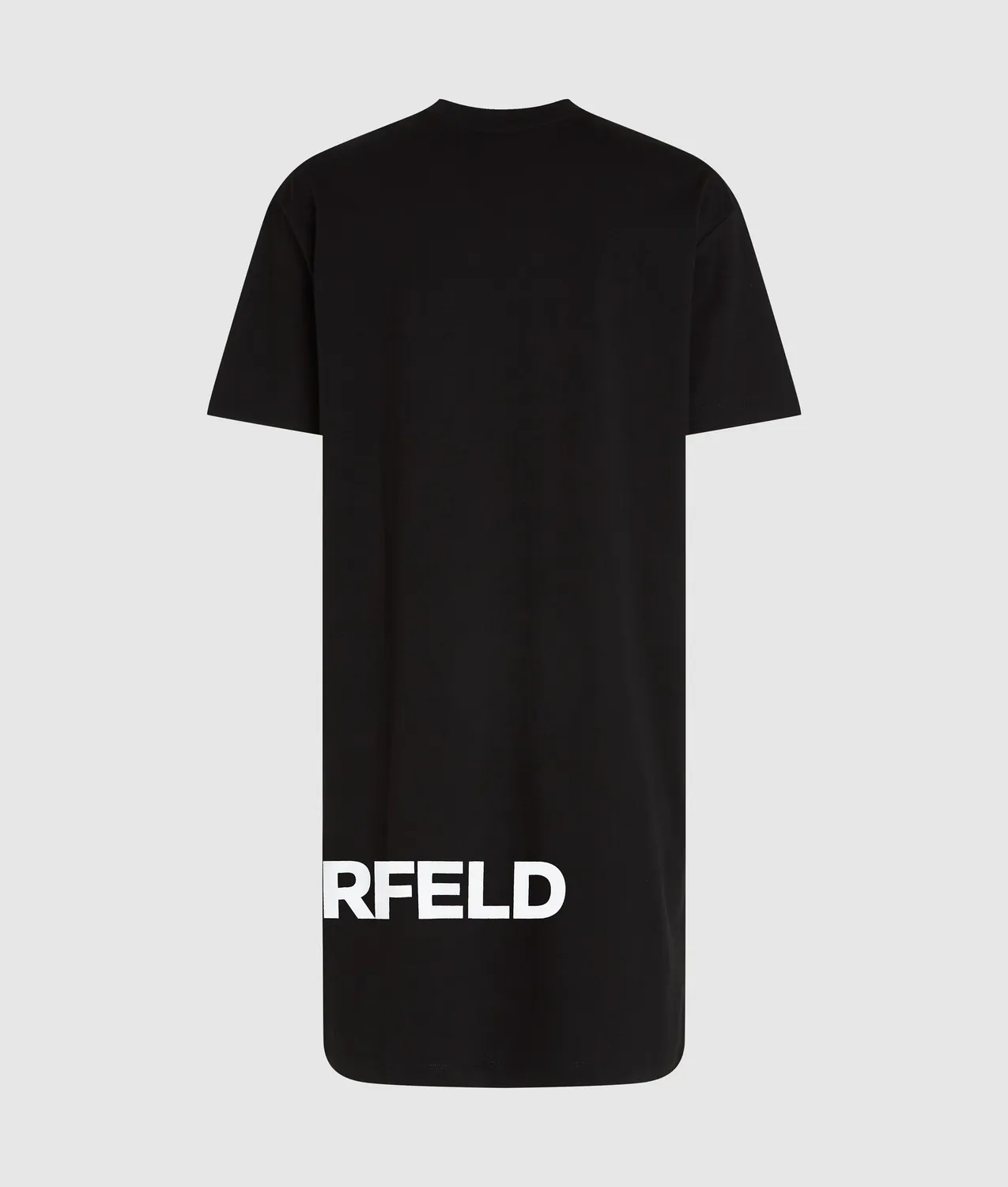 Karl Lagerfeld Jeans Logo T-Shirt-Kleid Bio-Baumwolle