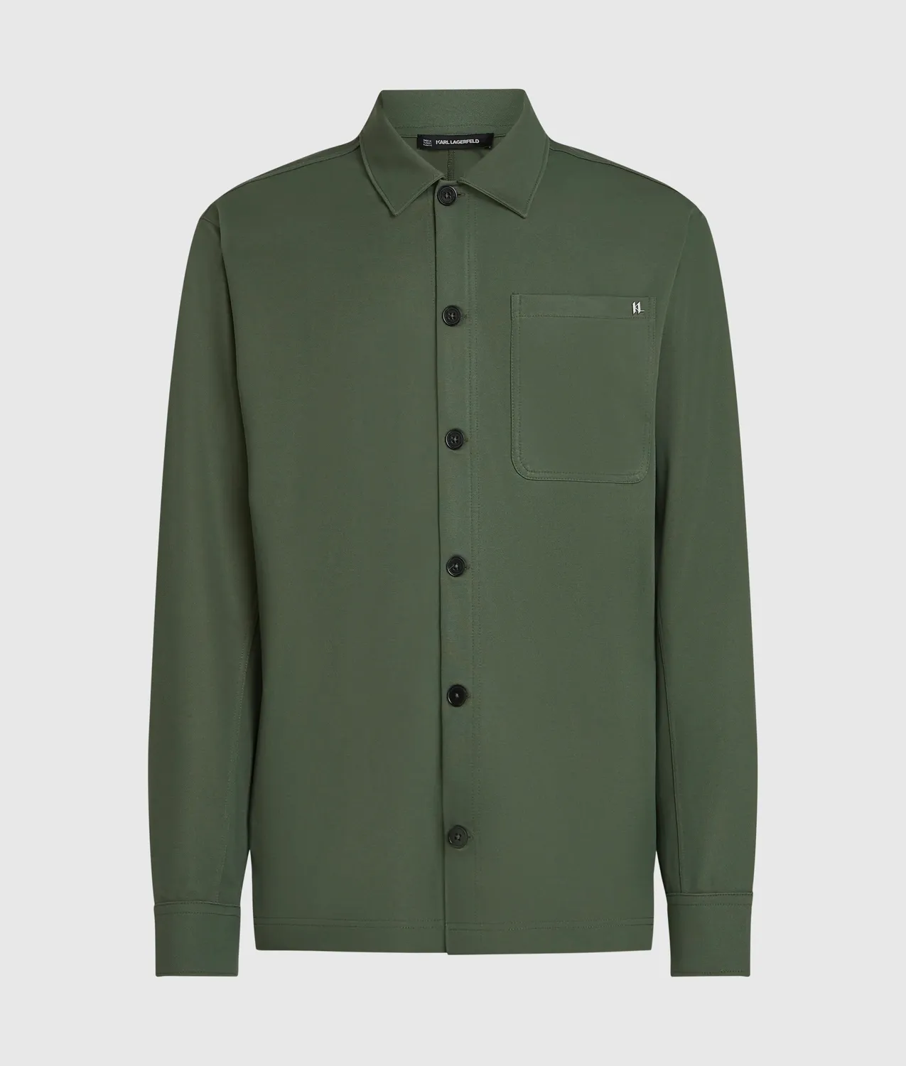 Karl Lagerfeld Buttoned Overshirt Hemdjacke XS-XL Brusttasche