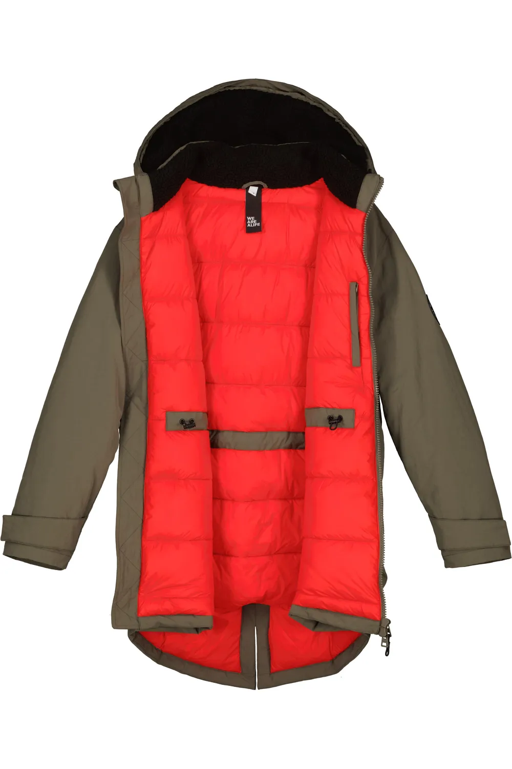 Alife & Kickin NoelAK A Parka Herren dunkelgrün gefüttert
