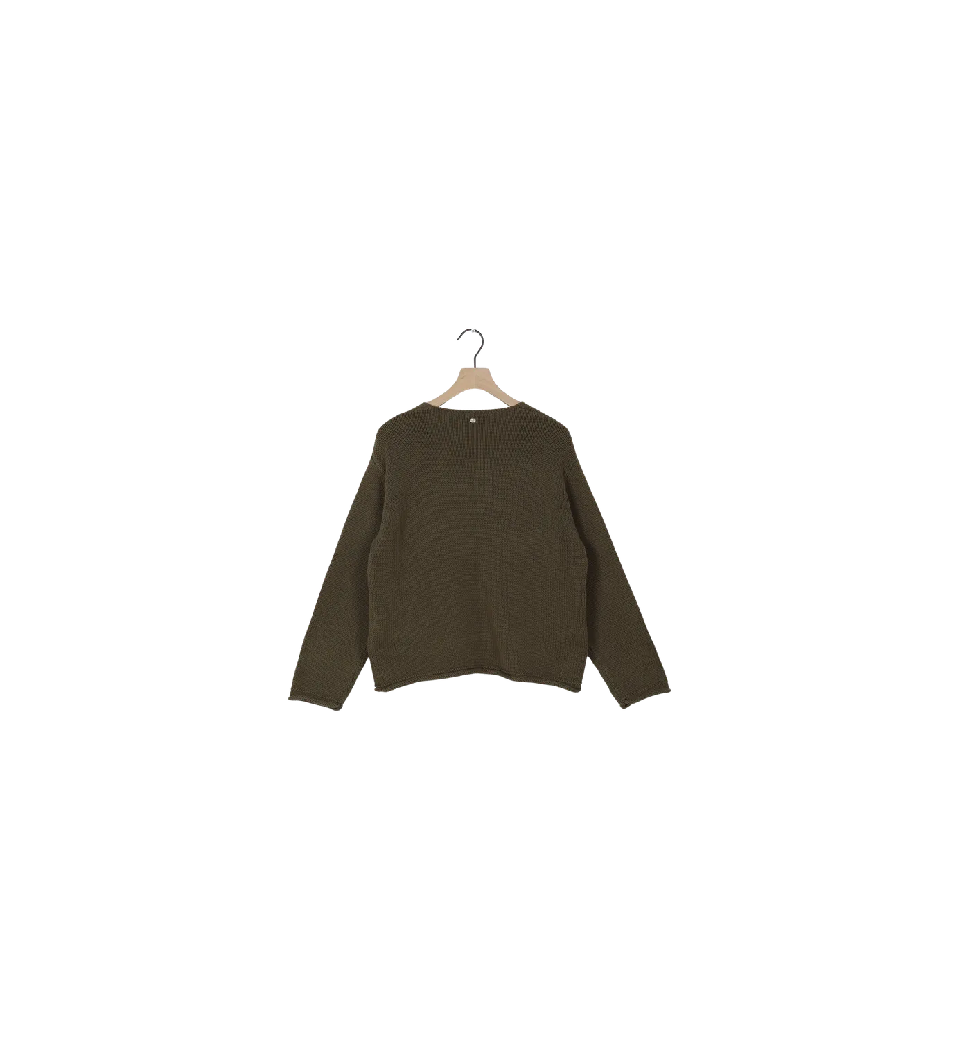 Mos Mosh Bine V-Neck Strickpullover Hydrangea XS