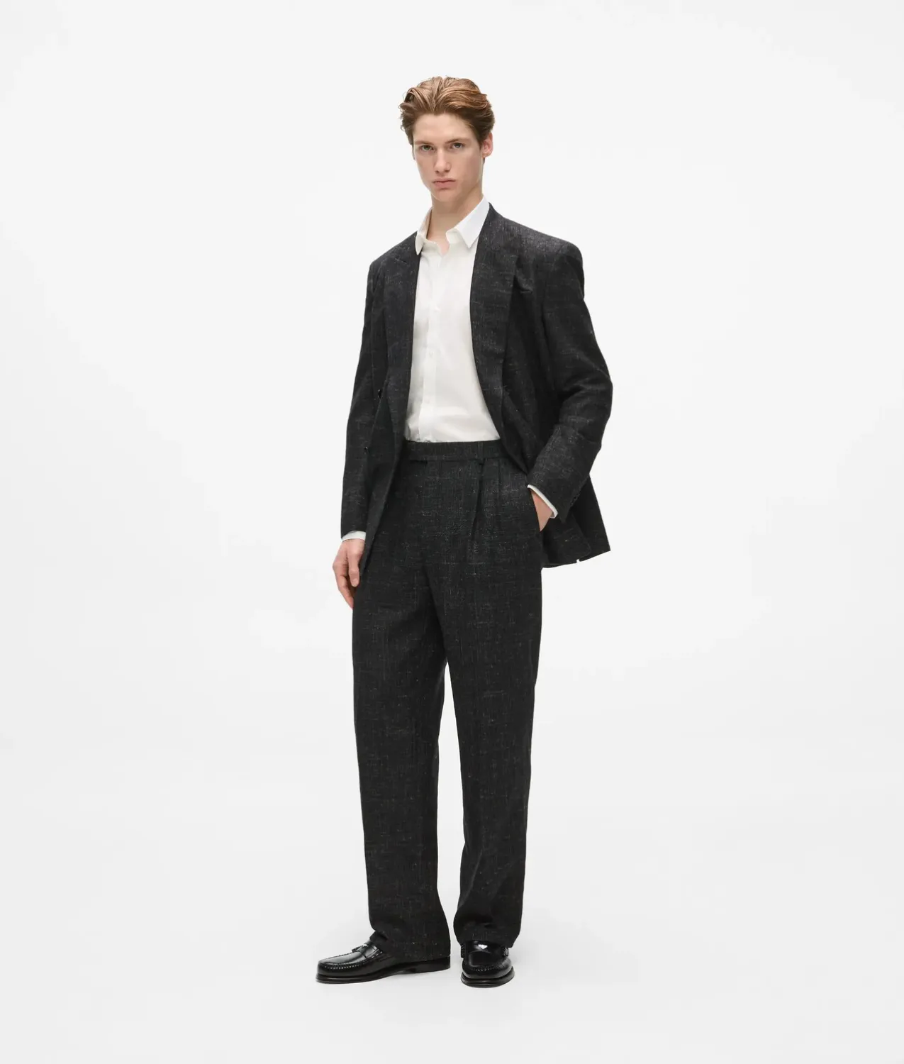 Karl Lagerfeld From Paris Hemd Herren Stretch Weiß