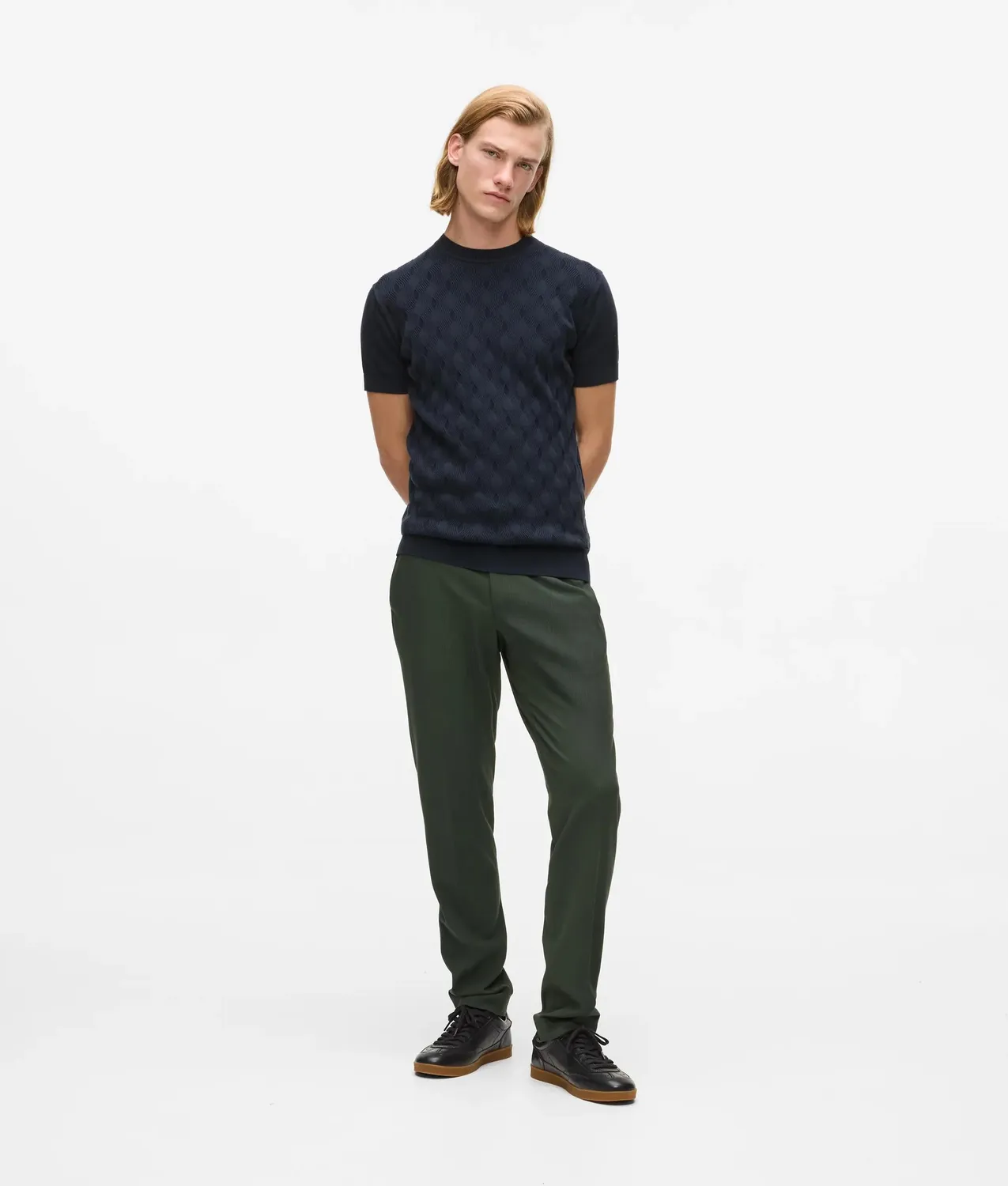 Karl Lagerfeld Pullover Kurzarm Strick Herren