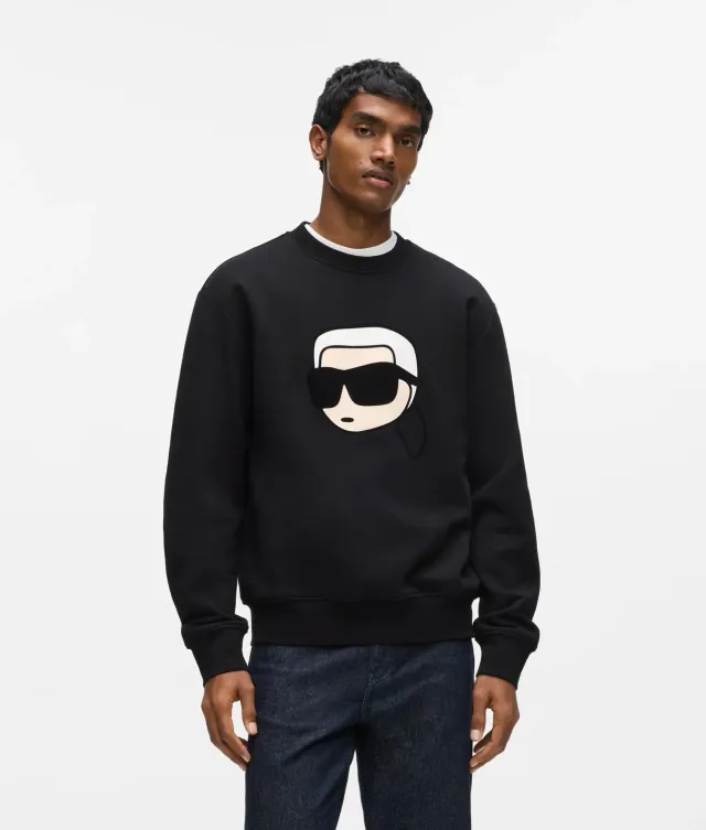 Karl Lagerfeld Ikon Karl Sweatshirt Graphic Bio
